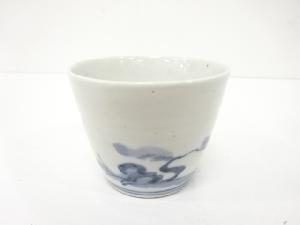 古伊万里　染付　松　蕎麦猪口